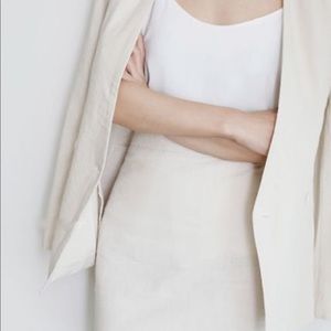 Lanvin Ete 2008 Silk Midi Skirt